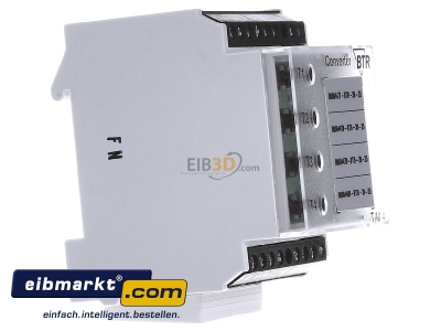 View on the left Metz Connect 110 562 Analogue input for bus system 4-ch 
