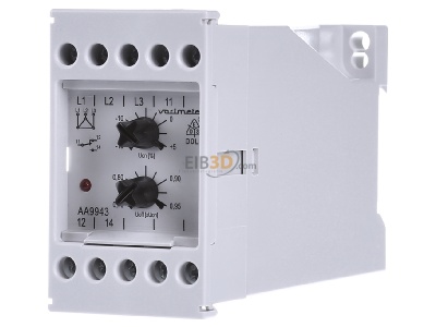 Front view Dold AA9943.11/001 400V Voltage monitoring relay 195,5...440V AC 
