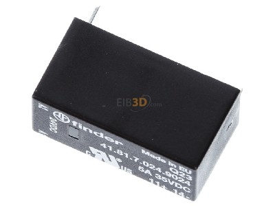 Ansicht oben vorne Finder 41.81.7.024.9024 Steck-/Printrelais 