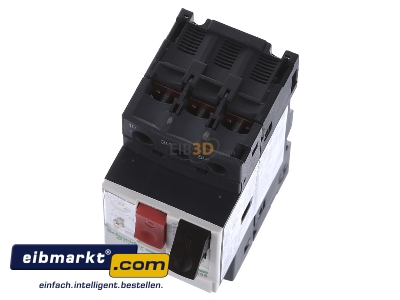 View up front Schneider Electric GV2ME08 Motor protective circuit-breaker 3,5A
