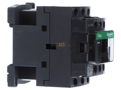View on the left Schneider Electric LC1D09P7 Magnet contactor 9A 230VAC 
