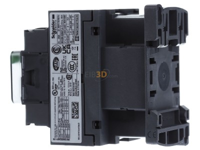 Ansicht rechts Schneider Electric LC1D09P7 Leistungsschtz 9A 230V AC 