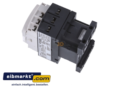 View top right Schneider Electric LC1D12P7 Magnet contactor 12A 230VAC - 
