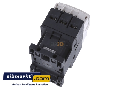Top rear view Schneider Electric LC1D12P7 Magnet contactor 12A 230VAC - 
