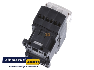 Top rear view Schneider Electric LC1D25P7 Magnet contactor 25A 230VAC 
