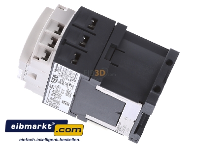 View top right Schneider Electric LC1D09BD Magnet contactor 9A 24VDC - 
