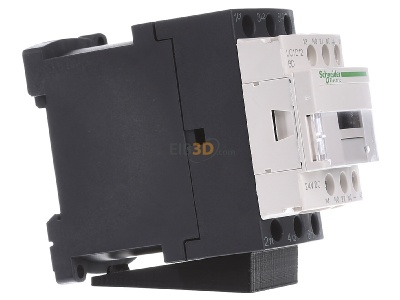 View on the left Schneider Electric LC1D12BD Magnet contactor 12A 24VDC 
