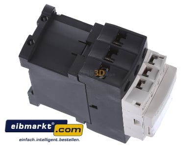 View top left Schneider Electric LC1D25BD Magnet contactor 25A 24VDC
