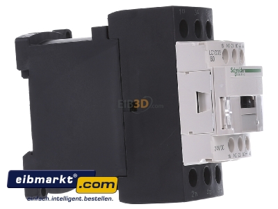 View on the left Schneider Electric LC1D32BD Magnet contactor 32A 24VDC
