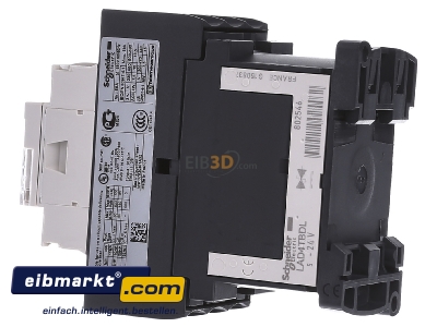 View on the right Schneider Electric LC1D32BD Magnet contactor 32A 24VDC
