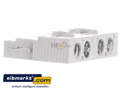 View on the left Schneider Electric GVAE11 Auxiliary contact block 1 NO/1 NC
