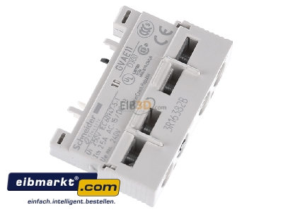 Ansicht oben links Schneider Electric GVAE11 Hilfsschalter 1S1 