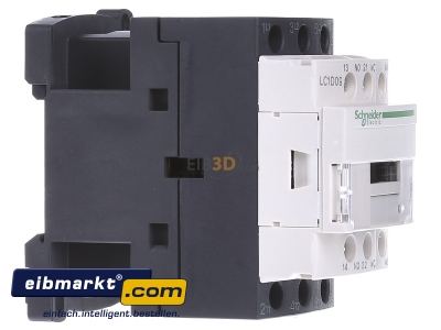 View on the left Schneider Electric LC1D09F7 Magnet contactor 9A 110VAC - 
