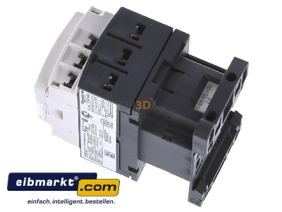 View top right Schneider Electric LC1D09F7 Magnet contactor 9A 110VAC - 
