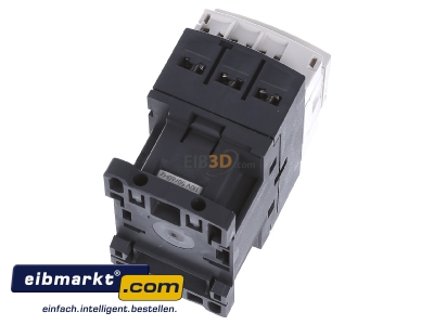 Top rear view Schneider Electric LC1D09F7 Magnet contactor 9A 110VAC - 
