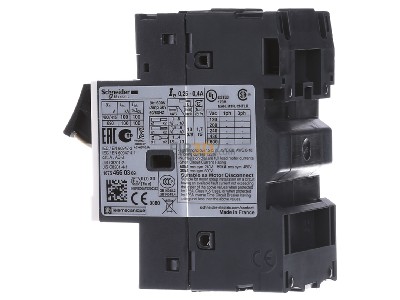 View on the right Schneider Electric GV2ME03 Motor protection circuit-breaker 0,36A 
