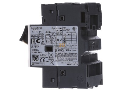 Ansicht rechts Schneider Electric GV2ME03 Motorschutzschalter 0,25-0,40A 