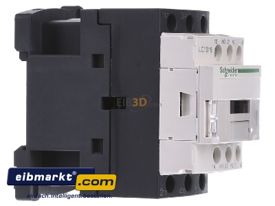 View on the left Schneider Electric LC1D18B7 Magnet contactor 18A 24VAC - 
