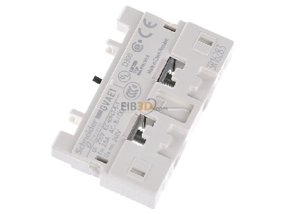 Ansicht oben links Schneider Electric GVAE1 Hilfsschalter 1S oder 1 
