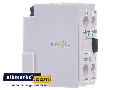 Ansicht links Schneider Electric LADN20 Hilfsschalter 2S 