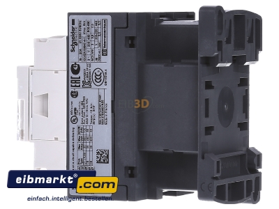 Ansicht rechts Schneider Electric LC1D12F7 Leistungsschtz 12A 110VAC 