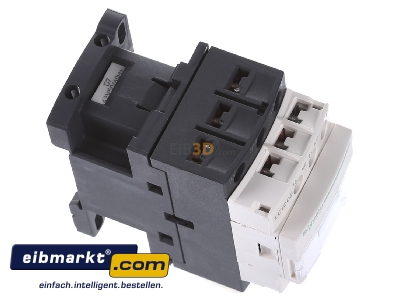 View top left Schneider Electric LC1D09D7 Magnet contactor 9A 42VAC - 
