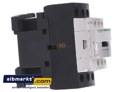 View on the left Schneider Electric LC1D38P7 Magnet contactor 38A 230VAC
