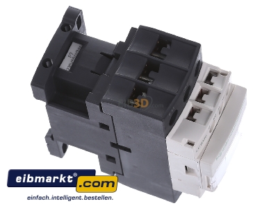 View top left Schneider Electric LC1D38P7 Magnet contactor 38A 230VAC
