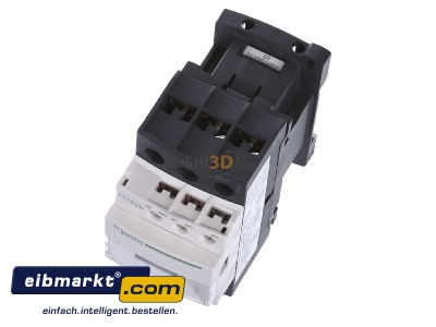 Ansicht oben vorne Schneider Electric LC1D25B7 Leistungsschtz 25A 24VAC 