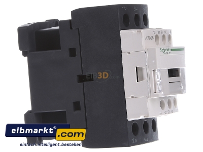 View on the left Schneider Electric LC1D25F7 Magnet contactor 25A 110VAC
