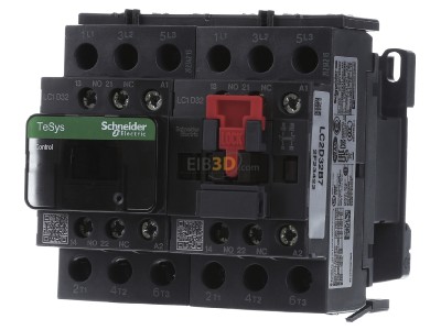 Front view Schneider Electric LC2D32B7 Reversing combination 15kW 24VAC 
