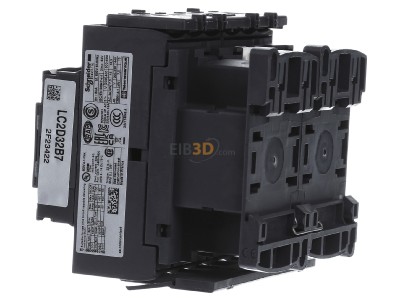 View on the right Schneider Electric LC2D32B7 Reversing combination 15kW 24VAC 
