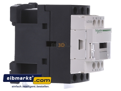 View on the left Schneider Electric LC1D12E7 Magnet contactor 12A 48VAC
