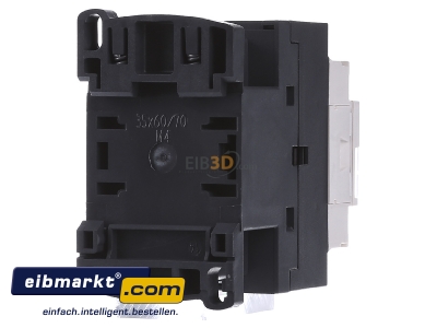 Back view Schneider Electric LC1D12E7 Magnet contactor 12A 48VAC
