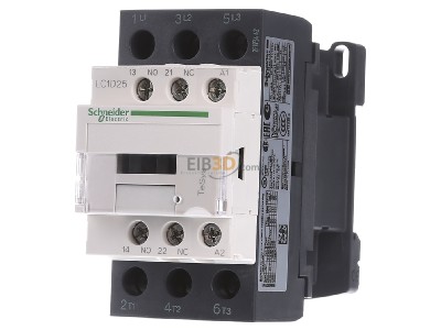 Frontansicht Schneider Electric LC1D25E7 Leistungsschtz 25A 48VAC 