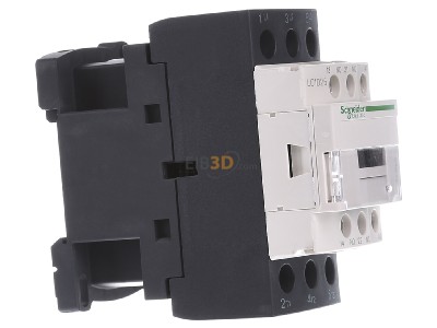 View on the left Schneider Electric LC1D25E7 Magnet contactor 25A 48VAC 
