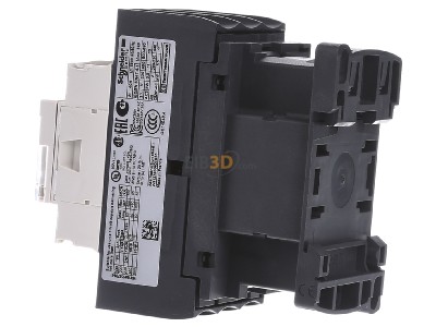 View on the right Schneider Electric LC1D25E7 Magnet contactor 25A 48VAC 
