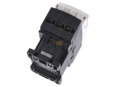 Top rear view Schneider Electric LC1D25E7 Magnet contactor 25A 48VAC 
