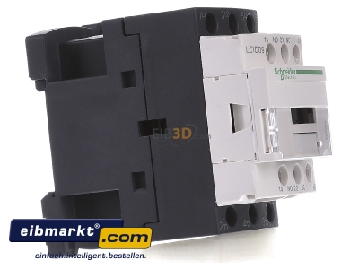 View on the left Schneider Electric LC1D09E7 Magnet contactor 9A 48VAC - 
