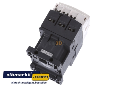 Top rear view Schneider Electric LC1D09E7 Magnet contactor 9A 48VAC - 
