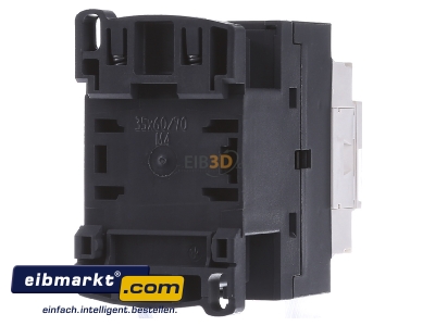 Back view Schneider Electric LC1D18E7 Magnet contactor 18A 48VAC
