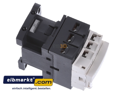 View top left Schneider Electric LC1D18E7 Magnet contactor 18A 48VAC
