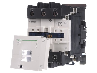 Frontansicht Schneider Electric LC1D80P7 Leistungsschtz 80A 230V 50/60HZ 