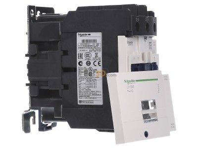 View on the left Schneider Electric LC1D80P7 Magnet contactor 80A 230VAC 
