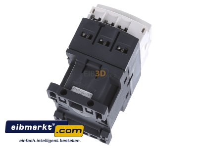 Top rear view Schneider Electric LC1D09V7 Magnet contactor 9A 400VAC - 
