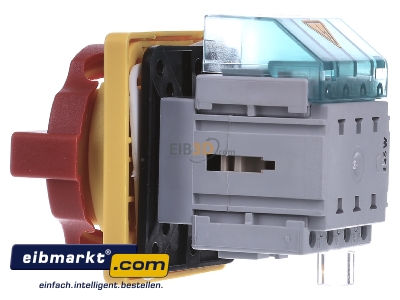 Ansicht rechts Siemens Indus.Sector 3LD2003-1TL53 Haupt-/Not-Aus-Schalter 4p. 16A 7,5kW/400V 
