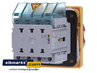 Back view Siemens Indus.Sector 3LD2003-1TL53 Safety switch 4-p 7,5kW
