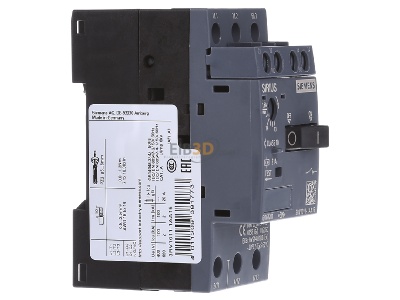 View on the left Siemens 3RV1011-1AA15 Motor protective circuit-breaker 1,6A 
