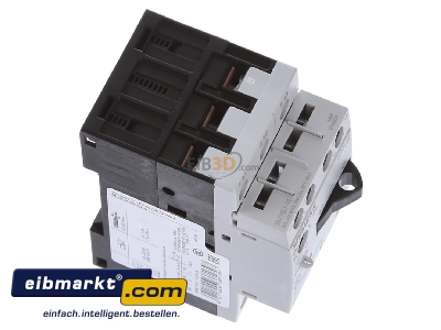 Ansicht oben links Siemens Indus.Sector 3RV1011-1CA15 Leistungsschalter 1,8...2,5A, N33A 