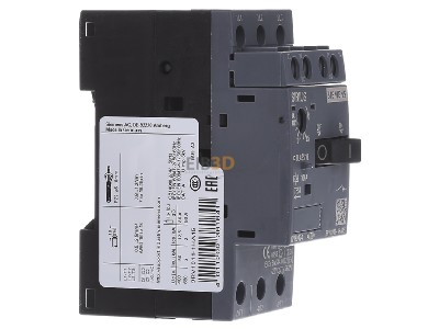 View on the left Siemens 3RV1011-1HA15 Motor protection circuit-breaker 8A 
